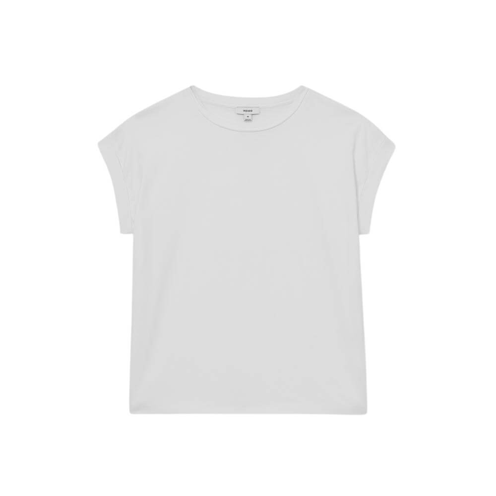 REISS Tommie Brushed-Cotton Crew-Neck T-Shirt